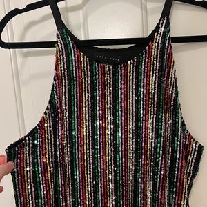 Rainbow Sequin Tank 🌈